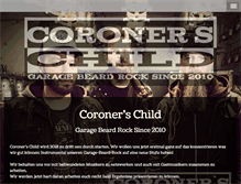 Tablet Screenshot of coroners-child.com